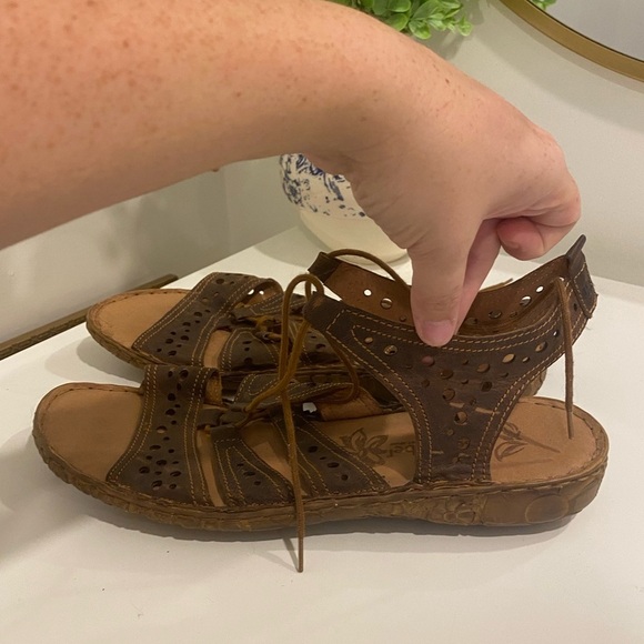 Josef Seibel Wrap Sandal Size EUR 43 - Picture 2 of 7